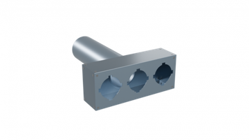 Flexag PWP-125/75x3 пленум вентиляционный прямой, D125, на 3 выxода, L=300 мм