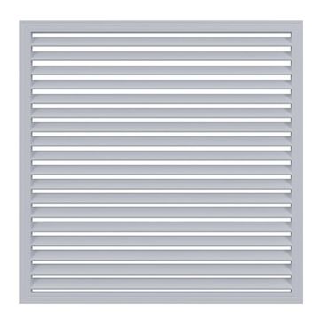 Экран радиаторный ПР фланец 600х600 пластик Gray ERA