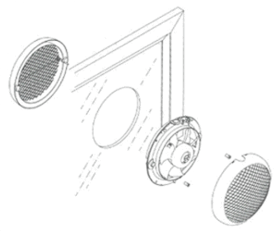 Вентилятор оконный Soler &amp; Palau HCM 150 N с гравитационными жалюзи