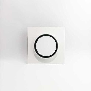 Диффузор теневой Visioner TDGK100 под гипсокартон с регулировкой потока воздуха D100 мм