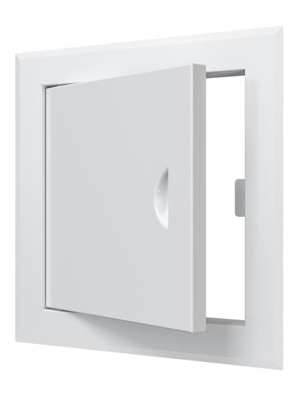 Люк ревизионный ЛТМп фланец 200х200 ручка магнит 260х260 окраш.сталь EVECS