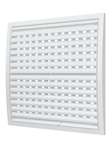 Решетка вентиляционная РРП разъемная регулируемая 350х350 пластик ERA