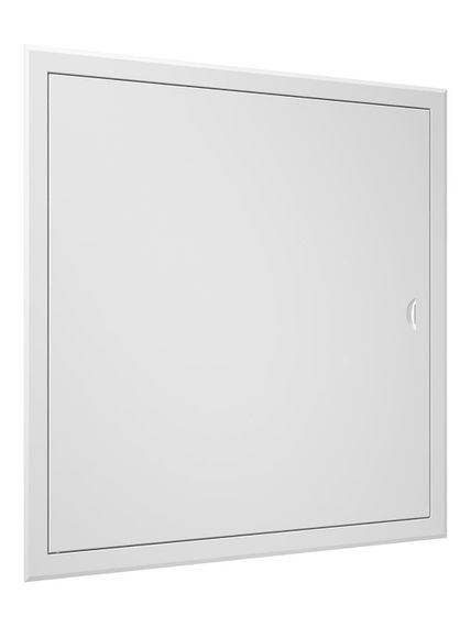 Люк ревизионный ЛТМ фланец 600х600 ручка магнит 660х660 окраш.сталь EVECS