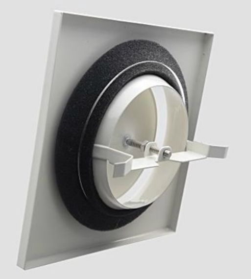 Диффузор шумоподавляющий стальной вытяжной DEC DVSQ 100