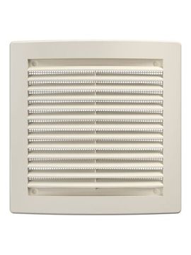 Решетка вентиляционная РЦ сетка 150х150 пластик Ivory ERA