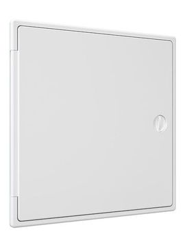 Люк ревизионный ЛТП накладной ручка-задвижка 300х300 пластик EVECS