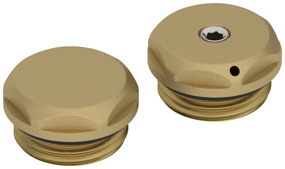 Спускной клапан/заглушка Спускной клапан с заглушкой Сунержа d 25 мм (G 1/2" НР)