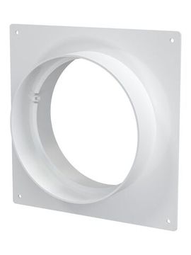 Площадка торцевая SKNP фланец D125 соединитель 165х150 пластик ERA