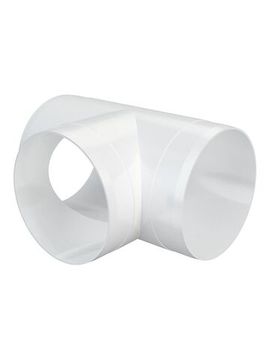 Тройник ТП D125 пластик ERA