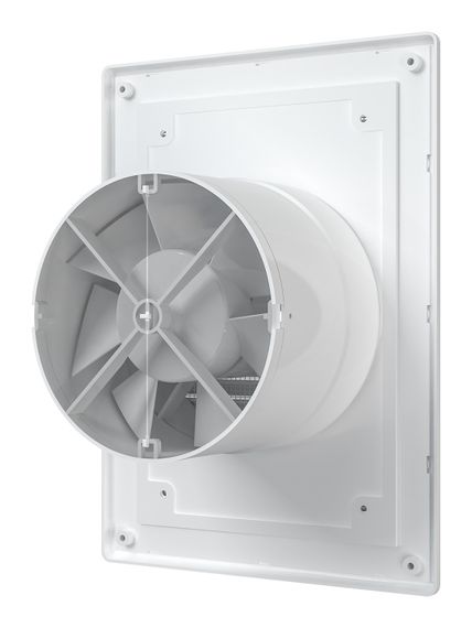 Вентилятор накладной C D125 сетка обр.клапан AURAMAX