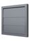Выход стенной КФ фланец D100 жалюзи 150x150 ASA Gray ERA