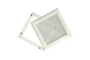 Решетка стальная на магнитах РП-100 сетка, белая