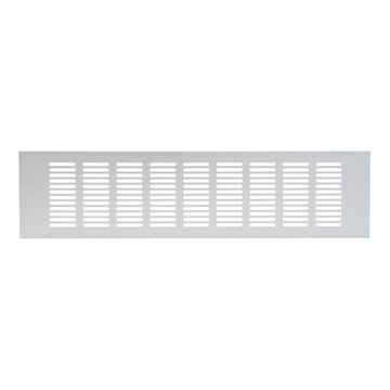 Вентиляционная решетка Благовест 100x400, серебро