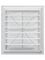 Решетка вентиляционная AIRVENT регулируемая жалюзи 349х399 пластик ERA