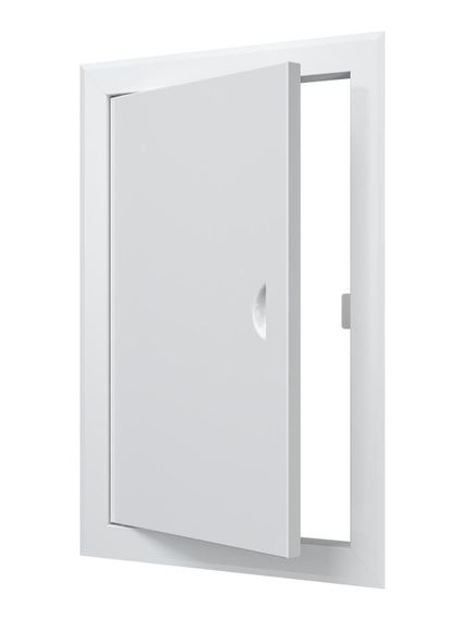 Люк ревизионный ЛТМ фланец 250х400 ручка магнит 310х460 окраш.сталь EVECS