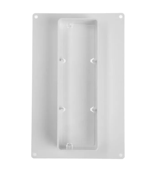 Соединитель плоских каналов с накладной пластиной и обратным клапаном 204х60 мм