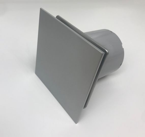 Накладной вентилятор Cata E 120 GS Matt Silver (Premium Limited Edition) + обратный клапан