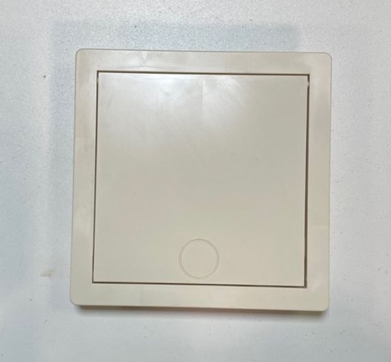 Котоход-лаз для кошки 20х20 см (проем 40мм) слоновая кость