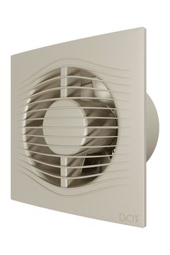 Вентилятор накладной SLIM D125 обратный клапан Ivory DICITI