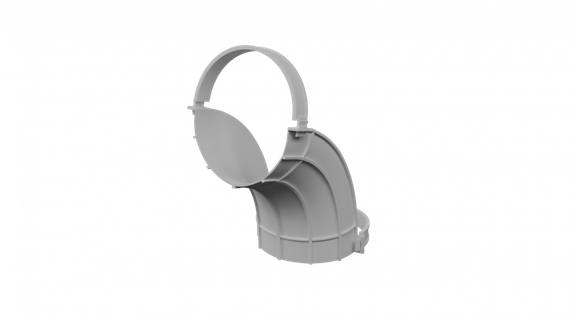 Фиксатор поворота 90° Flexag FL75-FP90