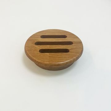 Деревянная врезная решетка Visioner d 80мм. (посадка 65мм. из дуба)