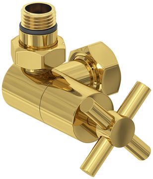 Вентиль Сунержа 3D левый крест (G 1/2" НР х G 3/4" НГ)
