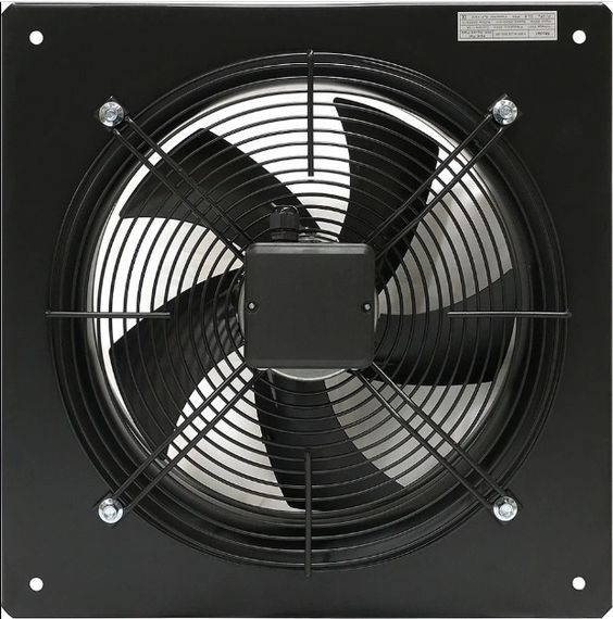 Осевой вентилятор низкого давления Ровен YWF-4Е-550 with plate (ZF)