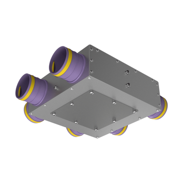 Provent KVF 160/90×6 коллектор металлический концевой на 6 выходов