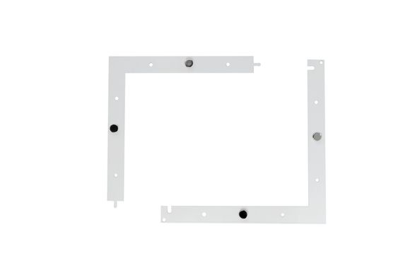 Люк съемный на магнитах 200х200мм накладной белый