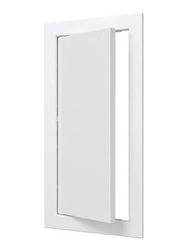 Люк ревизионный AD фланец 146х296 нажимной 168х318 пластик AURAMAX