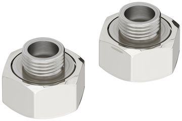 Фитинг Комплект фитингов Стилье прямой (G 1" НГ х G 1/2" НР) / 2 шт.