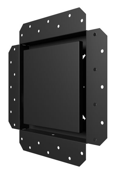 Вентилятор встраиваемый EXCELLENT D100 осевой обр.клапан шариковый подшипник черный матовый ERA