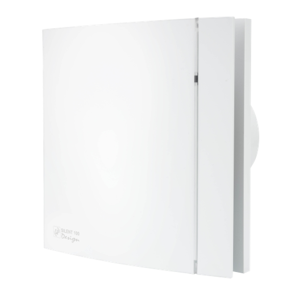 Вентилятор Soler &amp; Palau Silent Design 100 CRZ Matt White 4C (Таймер)