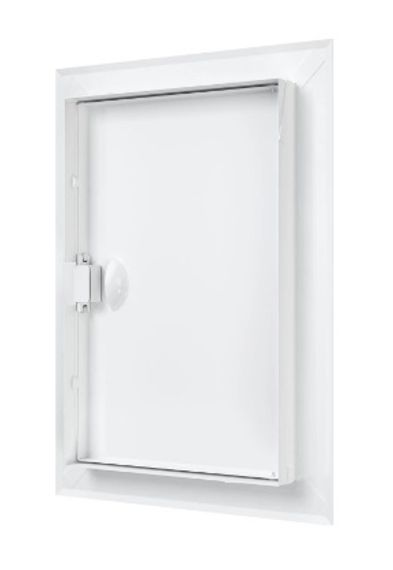 Люк металлический с магнитом 250х450