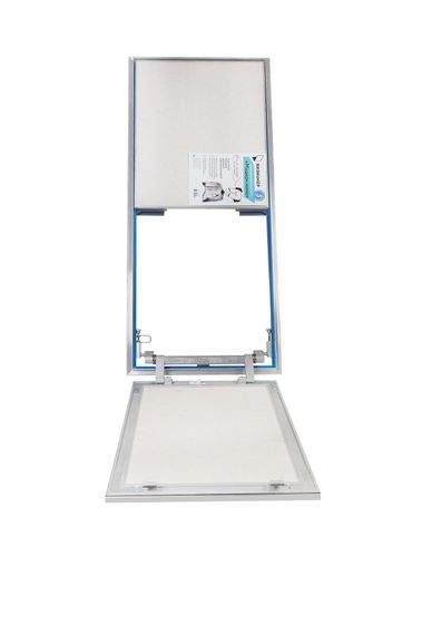 Люк под плитку двухдверный Модерн Мини 900х300 мм