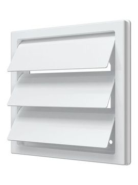 Выход стенной КФ фланец D150/160 жалюзи 190х190 ASA ERA