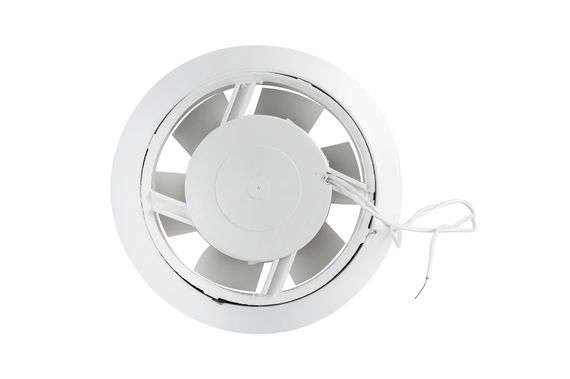 Диффузор теневой Visioner TDNP100/90 белый/белая крышка с приточно-вытяжным вентилятором для натяжного потолка с регулировкой потока воздуха D 100 мм