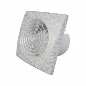Вентилятор накладной ERA DiCiTi AURA 5C white design dØ125 с обратным клапаном