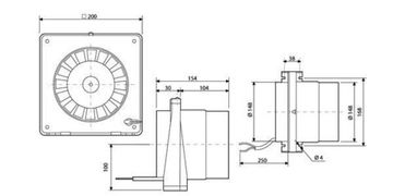 Канальный вентилятор Soler & Palau TDM300