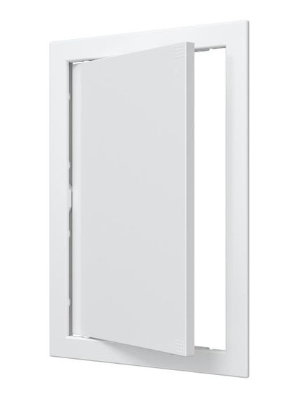 Люк ревизионный AD фланец 196х296 нажимной 218х318 пластик AURAMAX