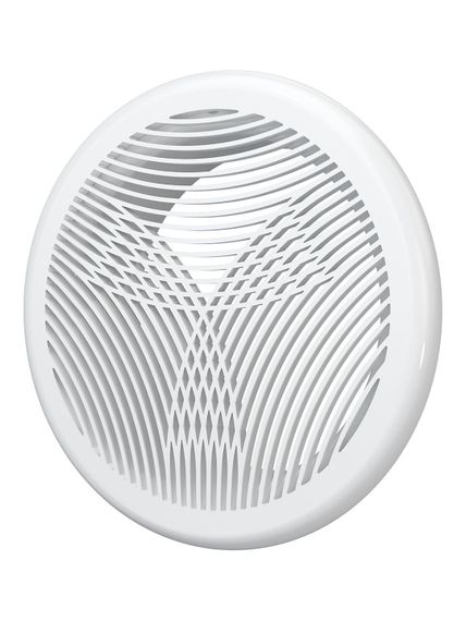 Решетка вентиляционная РПКФ фланец D150 разъемная D200 пластик ERA