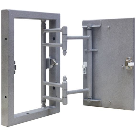 Люк ревизионный D Ceramo Steel 400х600 скрыт.монтаж окраш.сталь EVECS