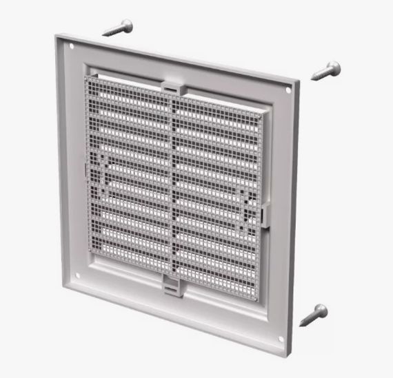 Решетка накладная 300х300 мм VENTS ДВ 300 с