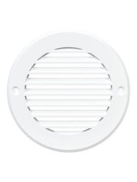 Решетка вентиляционная ARK фланец D100 D136 пластик AURAMAX