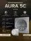 Вентилятор накладной ERA DiCiTi AURA 5C gray metal d125 с обратным клапаном
