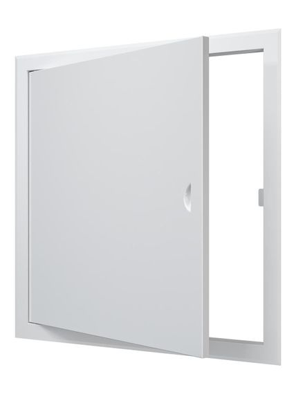 Люк ревизионный ЛТМ фланец 500х500 ручка магнит 560х560 окраш.сталь EVECS