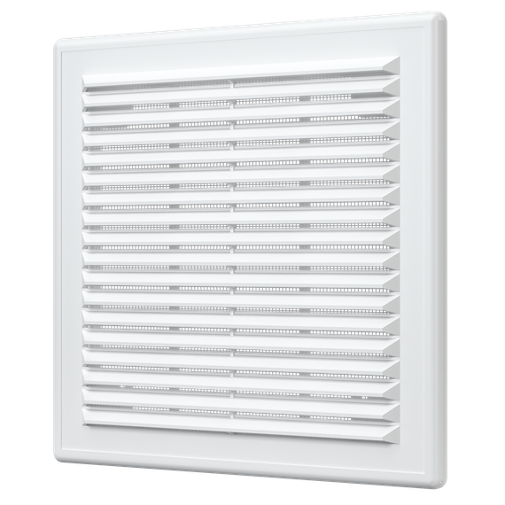 Решетка вентиляционная Р сетка разъемная 209х209 пластик ERA