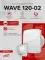 Вентилятор накладной WAVE D120 тяг.выкл. ERA