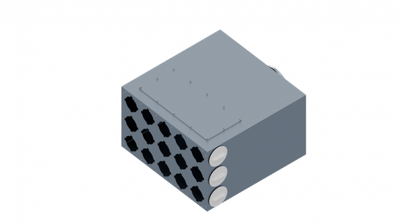 Flexag CMP-FLD 200/90x15 вентиляционный коллектор, D200, на 15 выxодов FLD