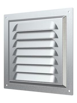 Решетка вентиляционная МЦ сетка 150х150 оцинкованная сталь ERA